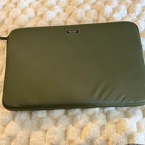 kate spade Olive Green Laptop Sleeve